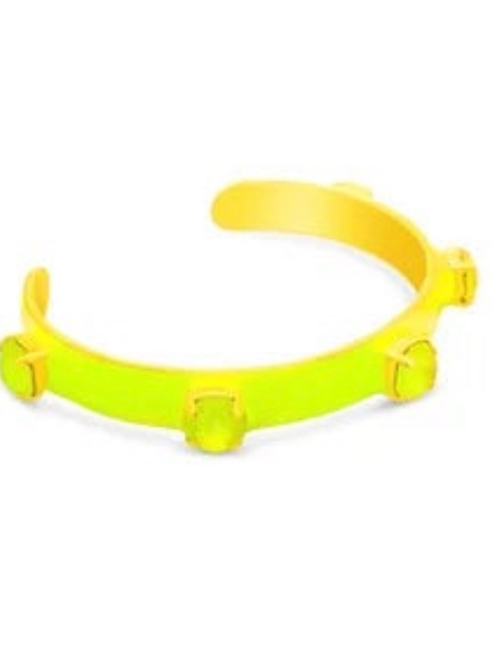 Tova Kennedy Cuff in Electric Yellow - Picture 2 of 5